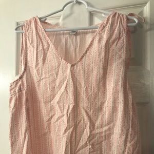 Old navy tank top blouse, size small